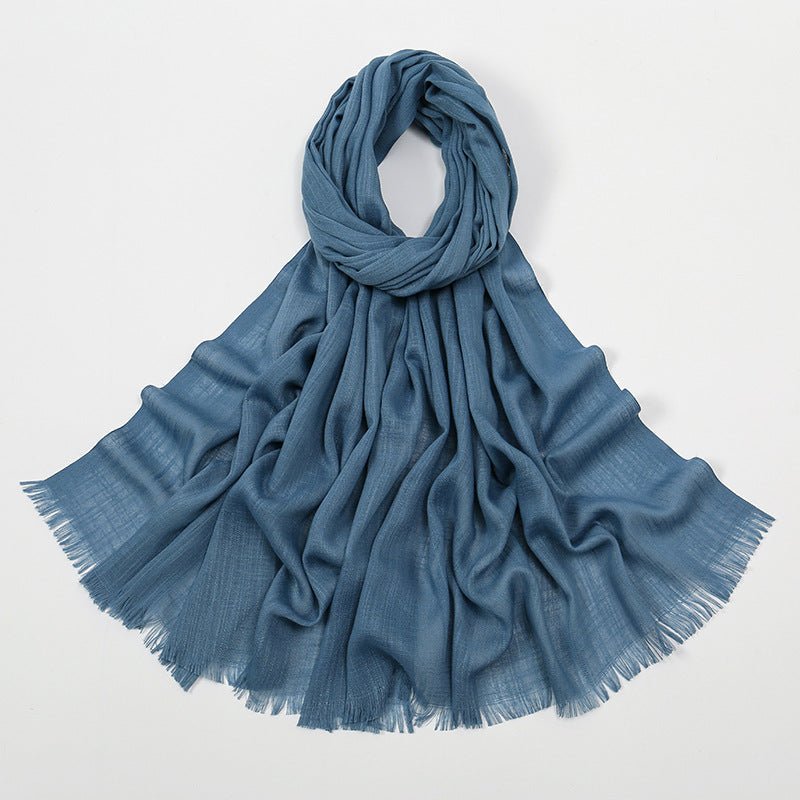 Bamboo Cotton Hijab Scarf(MH208)
