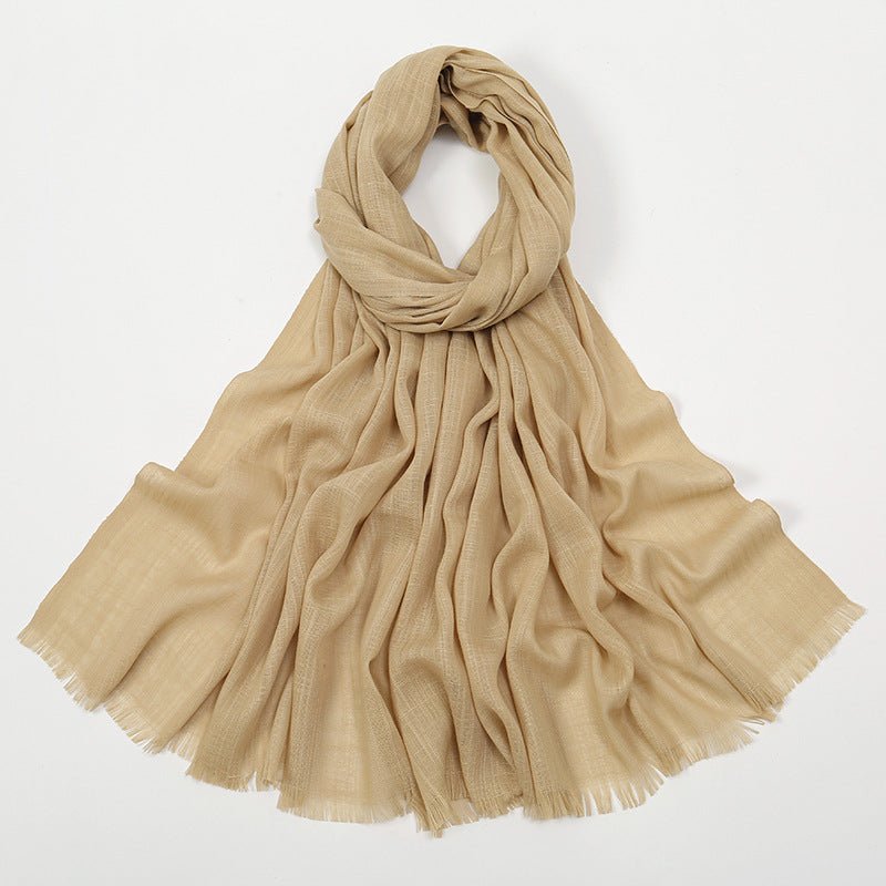 Bamboo Cotton Hijab Scarf(MH208)