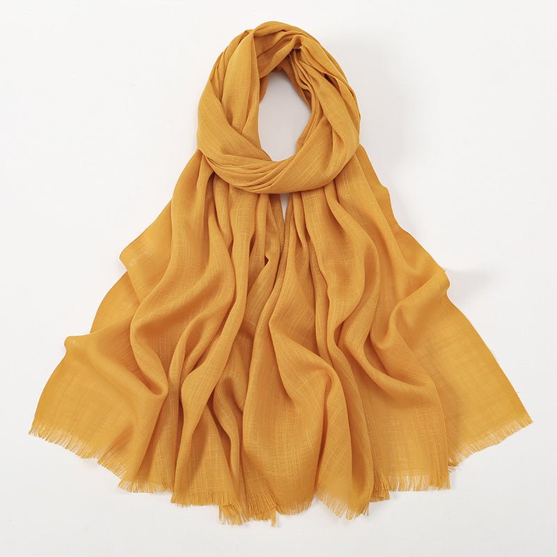 Bamboo Cotton Hijab Scarf(MH208)