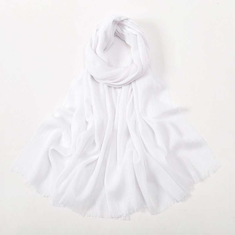 Bamboo Cotton Hijab Scarf(MH208)