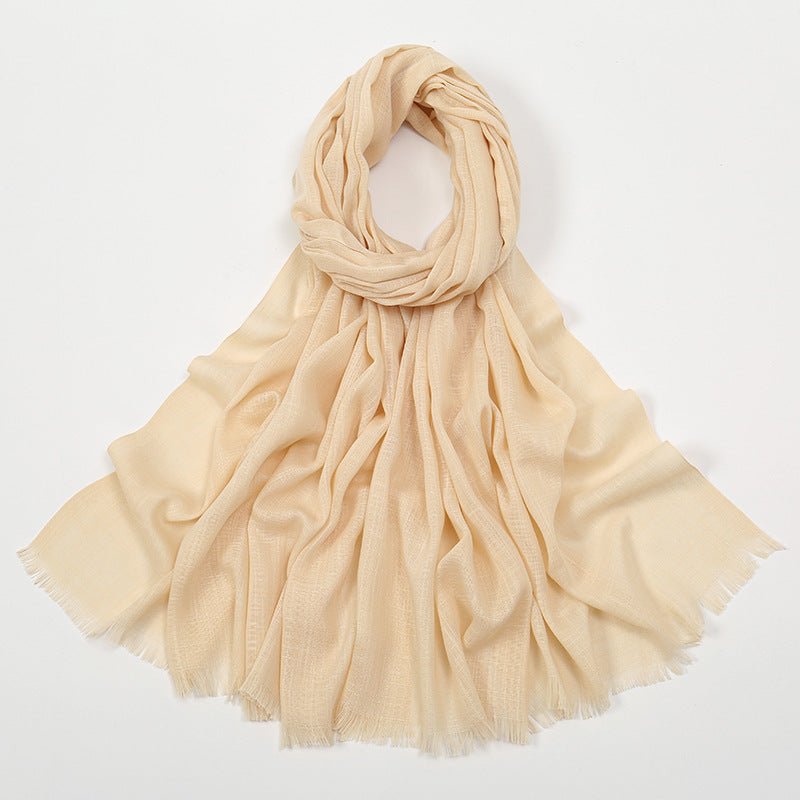 Bamboo Cotton Hijab Scarf(MH208)