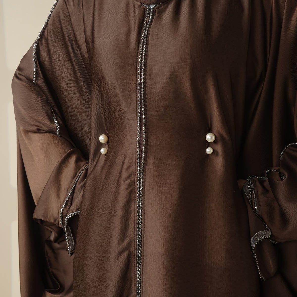 Batwing Abaya With Matching Hijab | Batwing Sleeve Abaya (MA041)