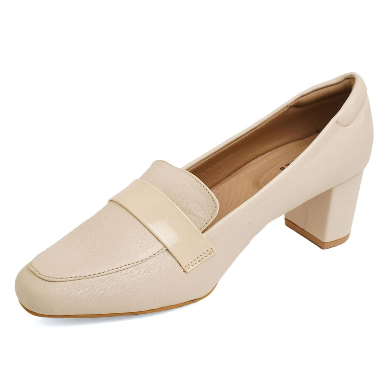 Virelia- Beige Pumps