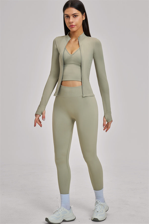 The Vision Jacket Tank Top Leggings 3-Piece Set