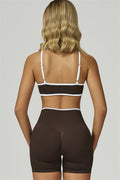 The Prime Line Sports Bra Shorts 2-Piece Set
