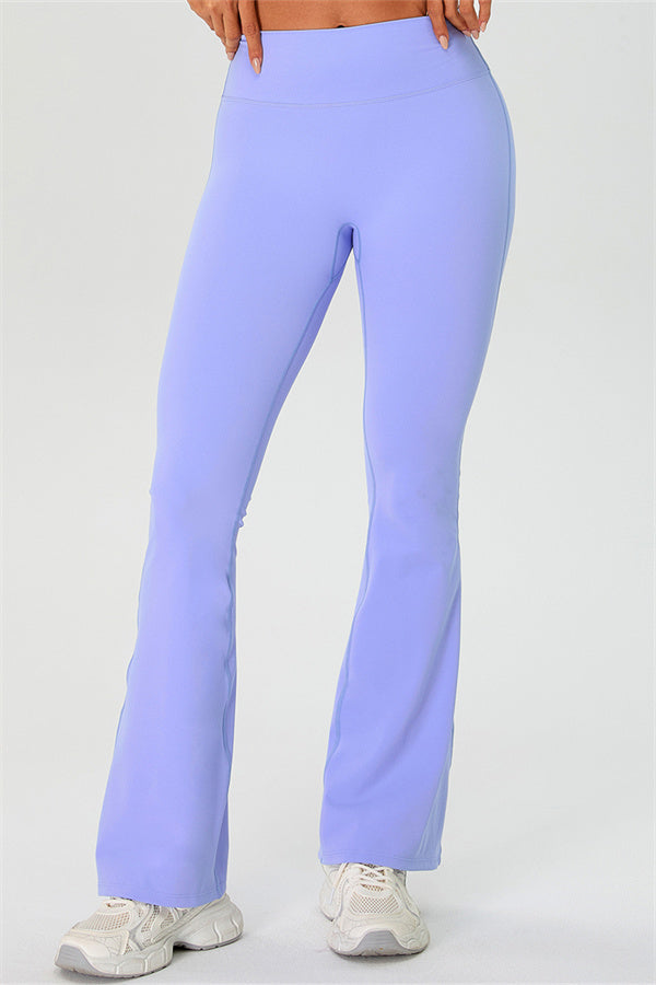 The Ember Sports Bra Crop Top Flared Leggings 3-Piece Set