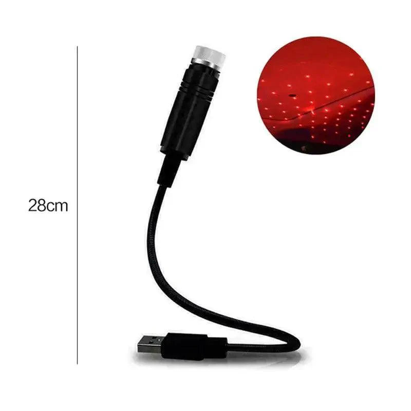 Beautiful And Romantic USB Led Atmosphere Star Light For Cars And Home Decoration Projector Excellent For Night Times And Parties