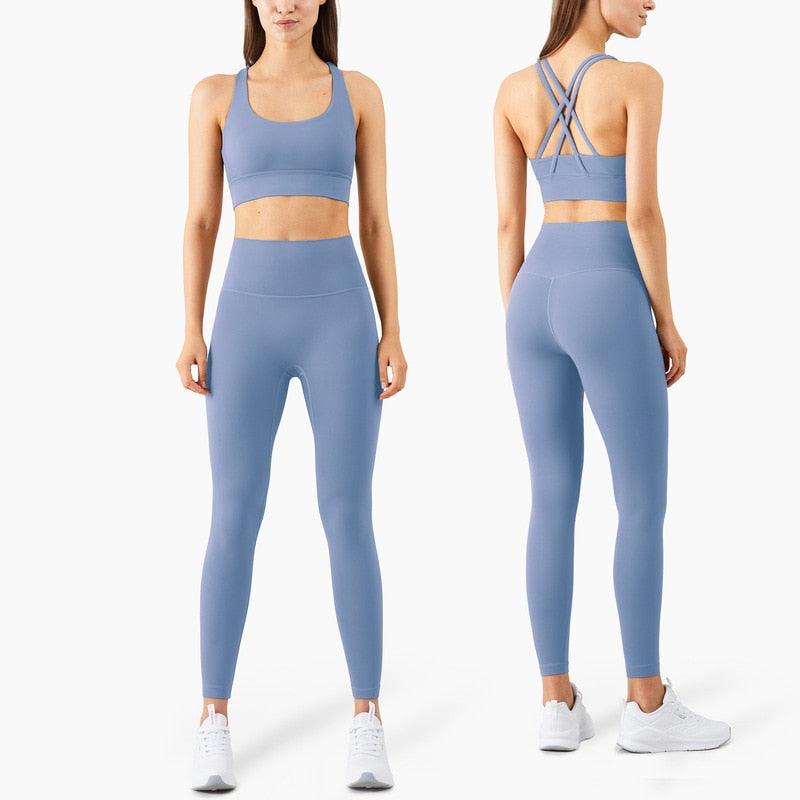Beautiful Fitness Female Full Length Leggings 19 Colors Running Pants  High Waist Seamless Leggings Fitness Tight Running Gym Women Push Up Sport Leggings Workout Seamless Yoga Pant Comfortable Pants
