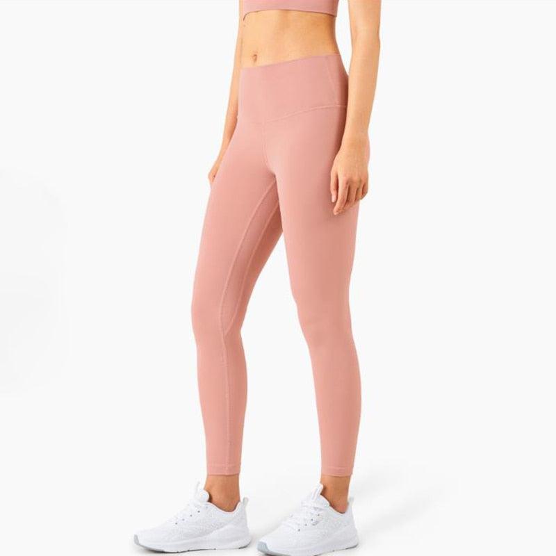 Beautiful Fitness Female Full Length Leggings 19 Colors Running Pants  High Waist Seamless Leggings Fitness Tight Running Gym Women Push Up Sport Leggings Workout Seamless Yoga Pant Comfortable Pants