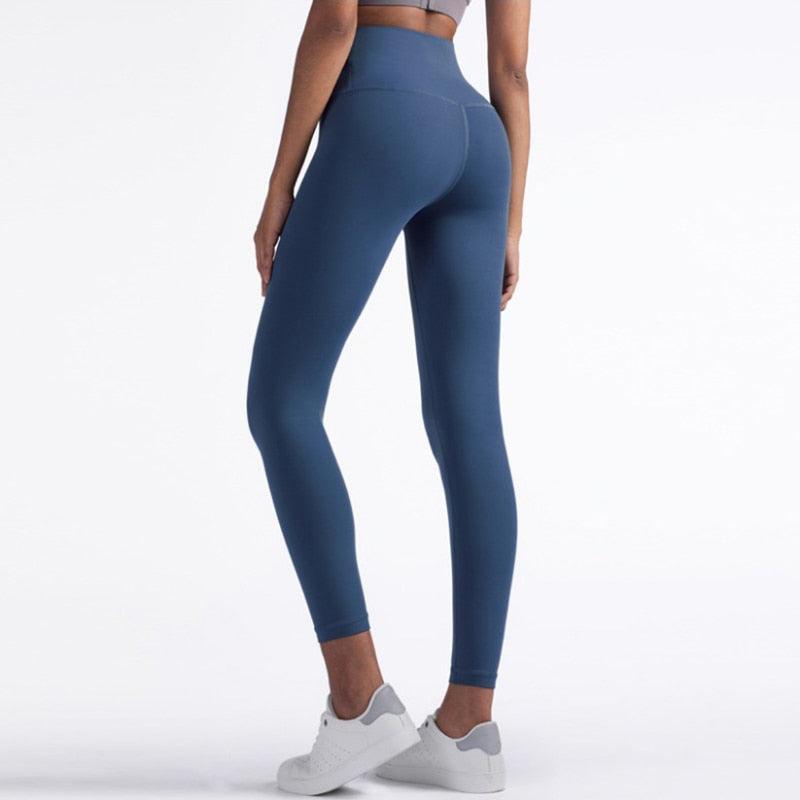 Beautiful Fitness Female Full Length Leggings 19 Colors Running Pants  High Waist Seamless Leggings Fitness Tight Running Gym Women Push Up Sport Leggings Workout Seamless Yoga Pant Comfortable Pants