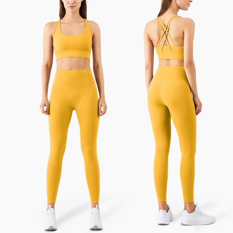 Beautiful Fitness Female Full Length Leggings 19 Colors Running Pants  High Waist Seamless Leggings Fitness Tight Running Gym Women Push Up Sport Leggings Workout Seamless Yoga Pant Comfortable Pants