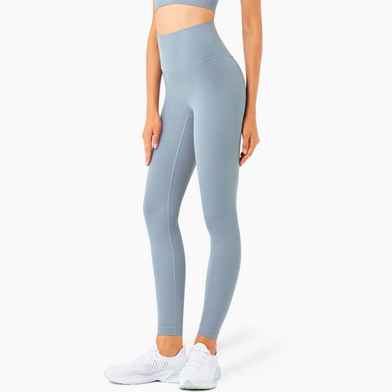 Beautiful Fitness Female Full Length Leggings 19 Colors Running Pants  High Waist Seamless Leggings Fitness Tight Running Gym Women Push Up Sport Leggings Workout Seamless Yoga Pant Comfortable Pants