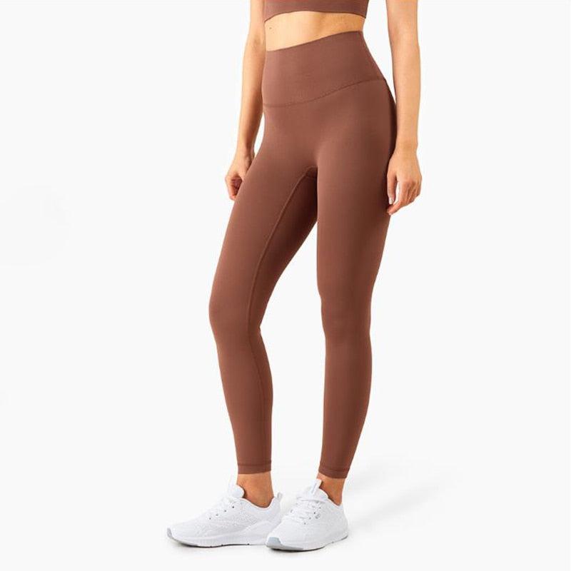 Beautiful Fitness Female Full Length Leggings 19 Colors Running Pants  High Waist Seamless Leggings Fitness Tight Running Gym Women Push Up Sport Leggings Workout Seamless Yoga Pant Comfortable Pants