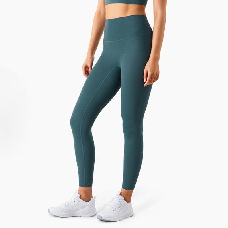 Beautiful Fitness Female Full Length Leggings 19 Colors Running Pants  High Waist Seamless Leggings Fitness Tight Running Gym Women Push Up Sport Leggings Workout Seamless Yoga Pant Comfortable Pants