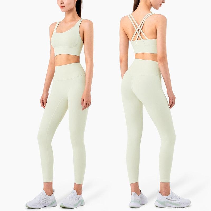 Beautiful Fitness Female Full Length Leggings 19 Colors Running Pants  High Waist Seamless Leggings Fitness Tight Running Gym Women Push Up Sport Leggings Workout Seamless Yoga Pant Comfortable Pants