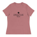 “Begin to Weave” Women’s Relaxed Fit T-Shirt – Designed by Nicole Snow