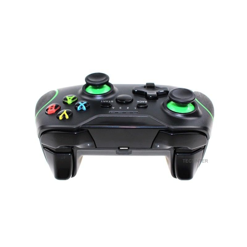 Best Quality Black 2.4G Wireless Joystick Gamepad Controller Compatible With Pc Smartphones Tablets Laptops Monitors