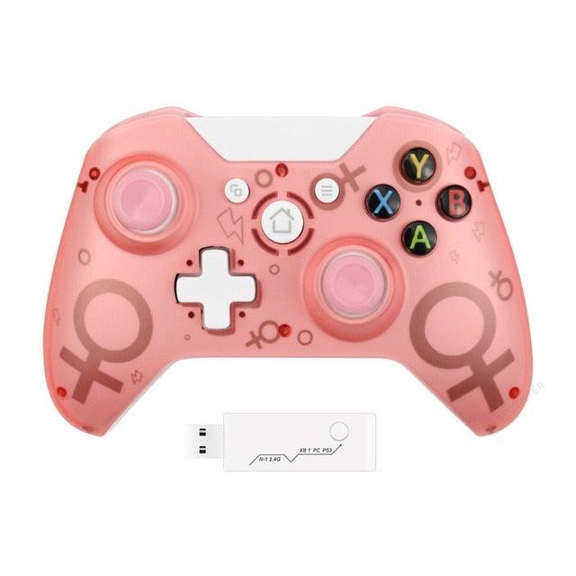 Best Quality Black 2.4G Wireless Joystick Gamepad Controller Compatible With Pc Smartphones Tablets Laptops Monitors