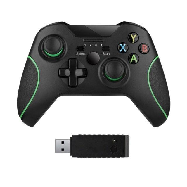 Best Quality Black 2.4G Wireless Joystick Gamepad Controller Compatible With Pc Smartphones Tablets Laptops Monitors
