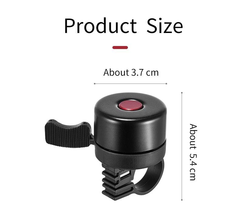 Bicycle Bell Ordinary Classical Handlebar Bell Ring Cycling Bike Bike Bell Sound Road Bike Horn Bicycle Accessories All Metal Body Loud Decent Tone Bicycle Ring Bell For Adults And Kids