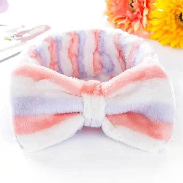 Big Soft Elastic Hairbands SPA Bath Shower Make Up Wash Face Headband Girls Hair Band Women Hair Accessories