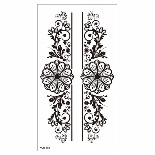 Big Tiger Lion Waterproof Temporary Sticker Tattoo Arm Legs Fake Tattoo Stickers For Adults Realistic Luxury Design For Mens Womens