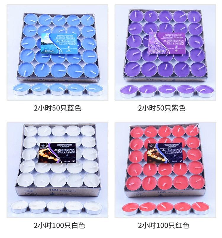 Birthday Party Supplies Wedding Cake Candles Safe Flames Dessert Decoration Candle Round Candle Hand Poured Premium Wax Party Candles
