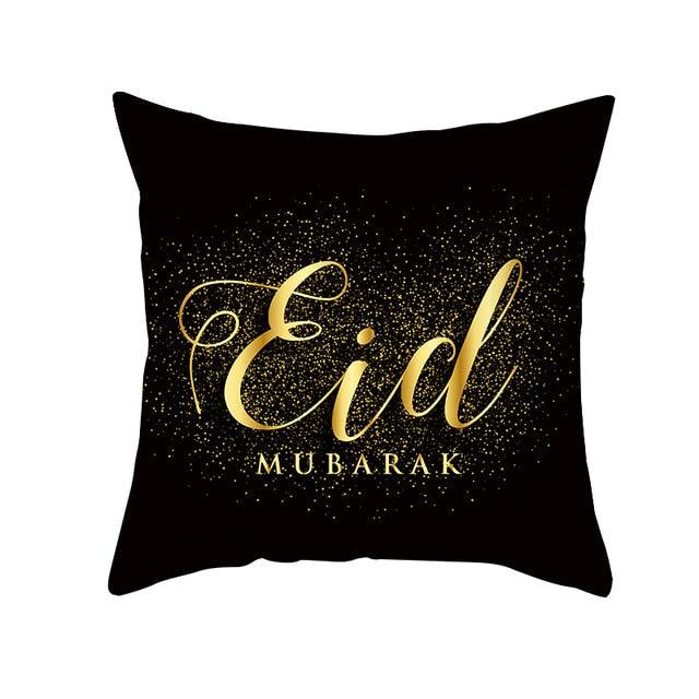 Black Gold Pattern Decorative Pillowcase Cushion Peach Skin Colorful Decorative Pillow Cases Sofa Couch Decoration Cushion Covers Pillow Beautiful Pillowcase