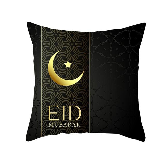 Black Gold Pattern Decorative Pillowcase Cushion Peach Skin Colorful Decorative Pillow Cases Sofa Couch Decoration Cushion Covers Pillow Beautiful Pillowcase