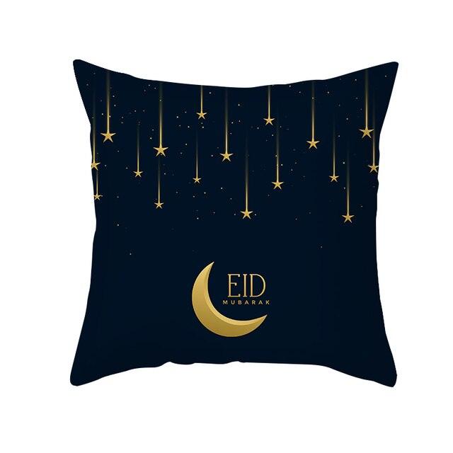Black Gold Pattern Decorative Pillowcase Cushion Peach Skin Colorful Decorative Pillow Cases Sofa Couch Decoration Cushion Covers Pillow Beautiful Pillowcase