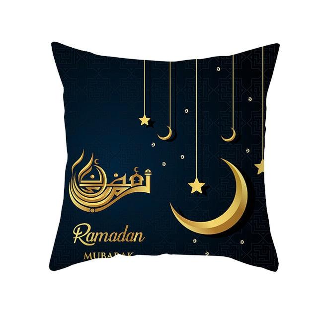 Black Gold Pattern Decorative Pillowcase Cushion Peach Skin Colorful Decorative Pillow Cases Sofa Couch Decoration Cushion Covers Pillow Beautiful Pillowcase