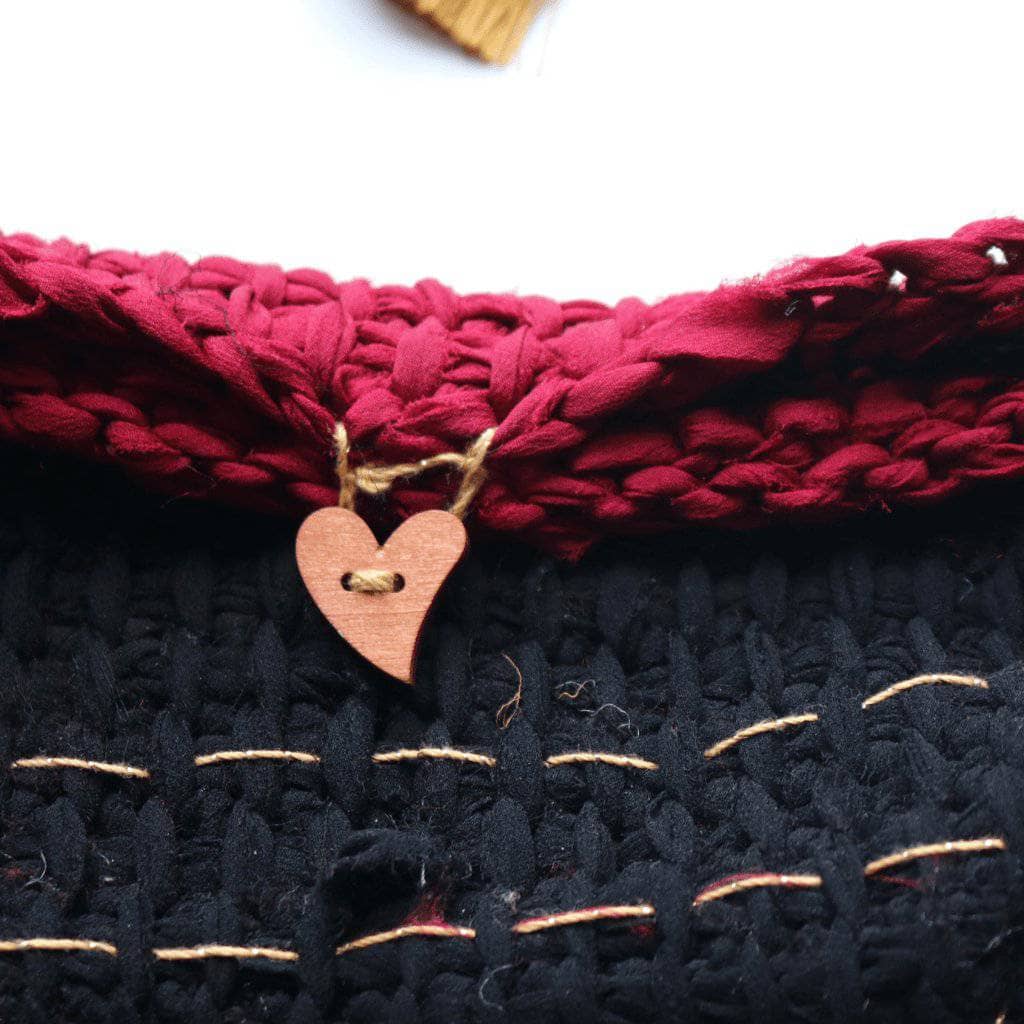 Boho Tunisian Clutch Crochet Pattern