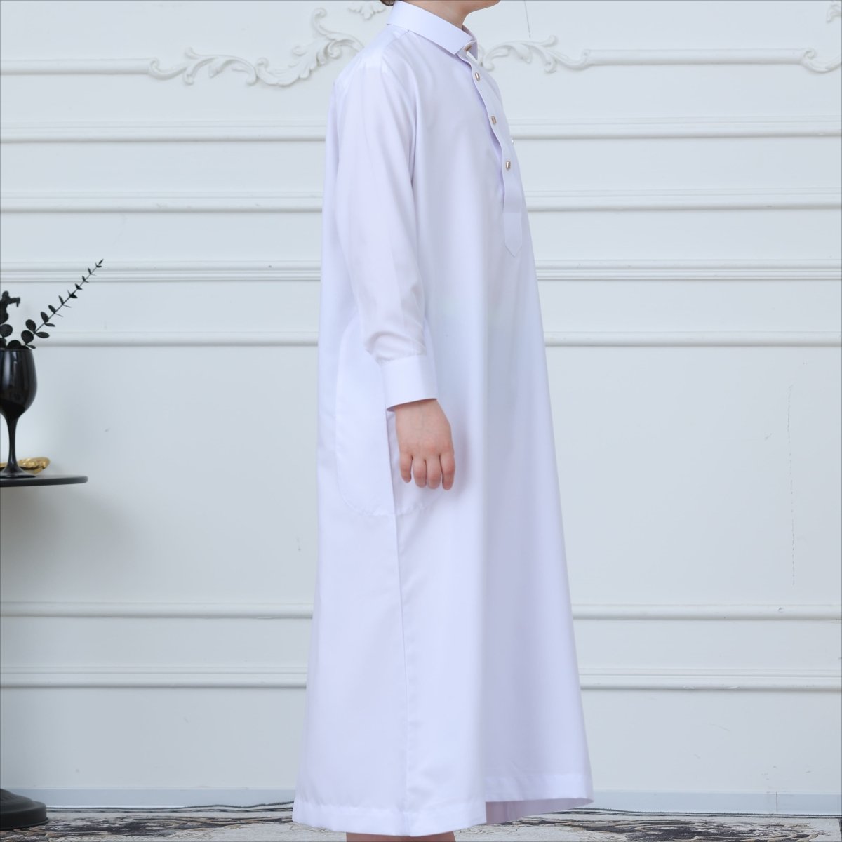 Boys Button-Front Thobe(MKB011)