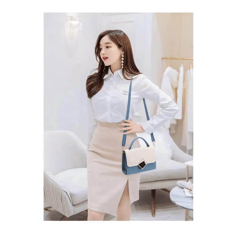 Brand New Attractive Candy Color Design PU Leather Crossbody Bags For Women And Girls Nice Shoulder Hand Bag, Travel Handbags, Stylish Phone Purse Mini Flap