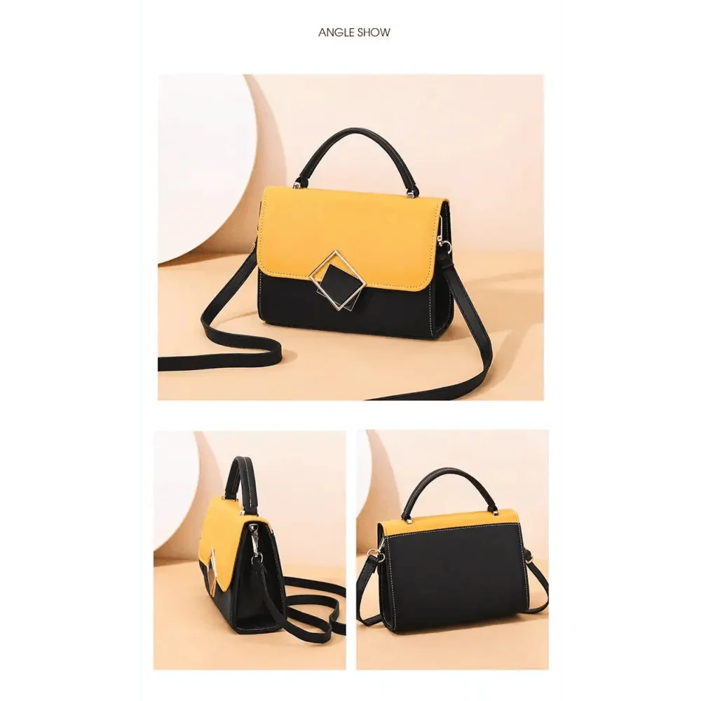 Brand New Attractive Candy Color Design PU Leather Crossbody Bags For Women And Girls Nice Shoulder Hand Bag, Travel Handbags, Stylish Phone Purse Mini Flap