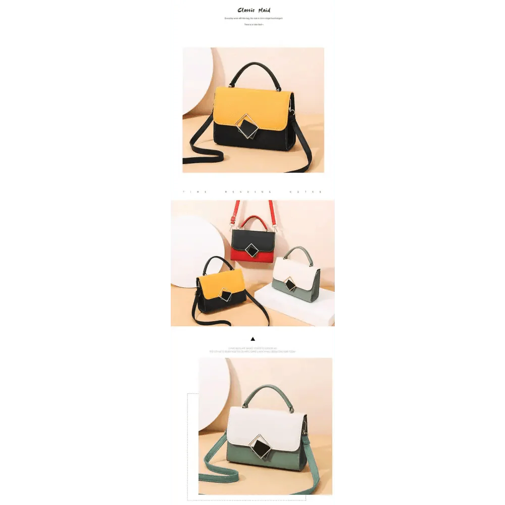 Brand New Attractive Candy Color Design PU Leather Crossbody Bags For Women And Girls Nice Shoulder Hand Bag, Travel Handbags, Stylish Phone Purse Mini Flap