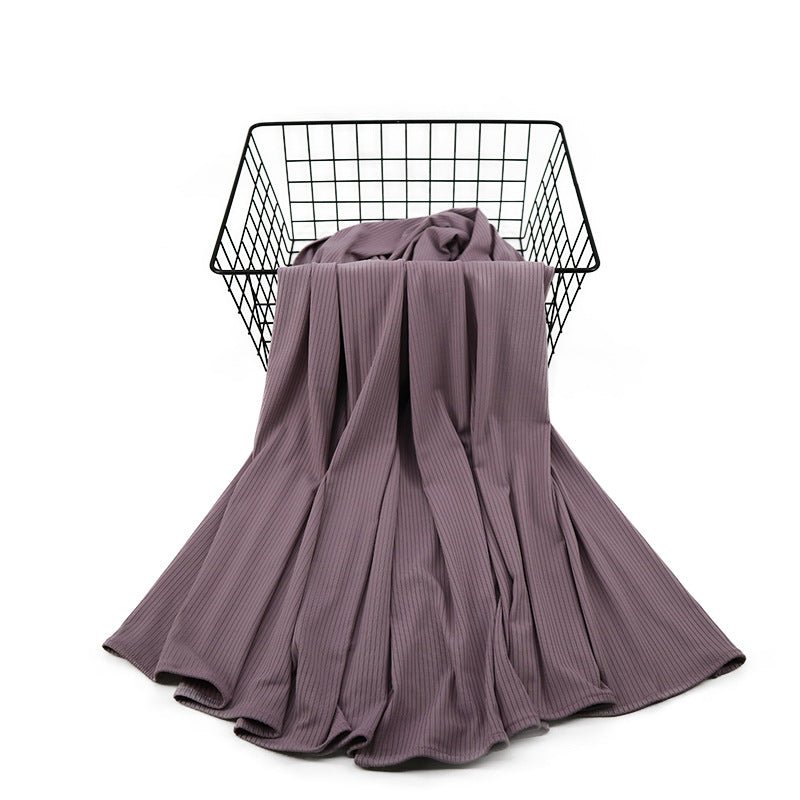 Breathable Stretch Knit Scarf Hijab (MH189)