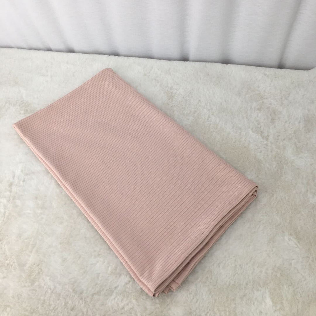 Breathable Stretch Knit Scarf Hijab (MH189)