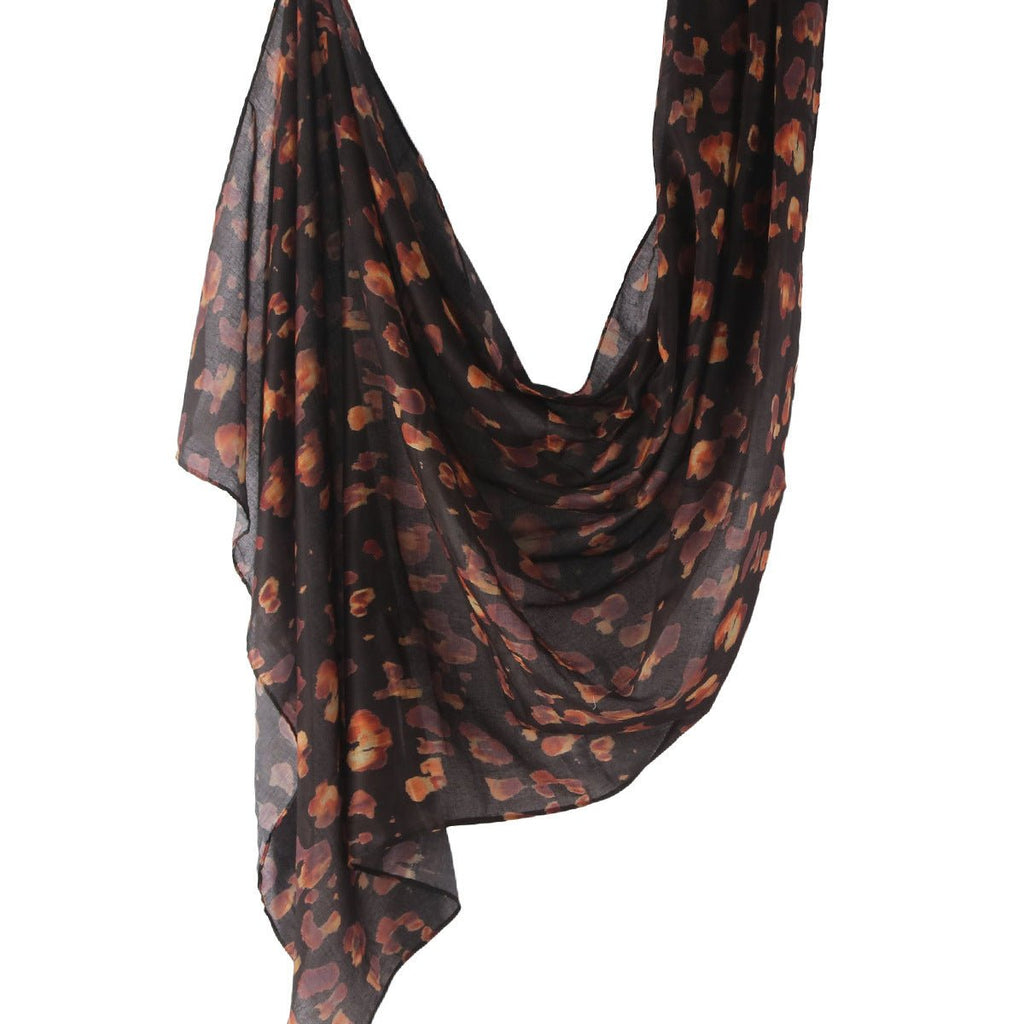 ‌Breathable Versatile Stylish Headscarf Floral-Print Hijab (MH177)