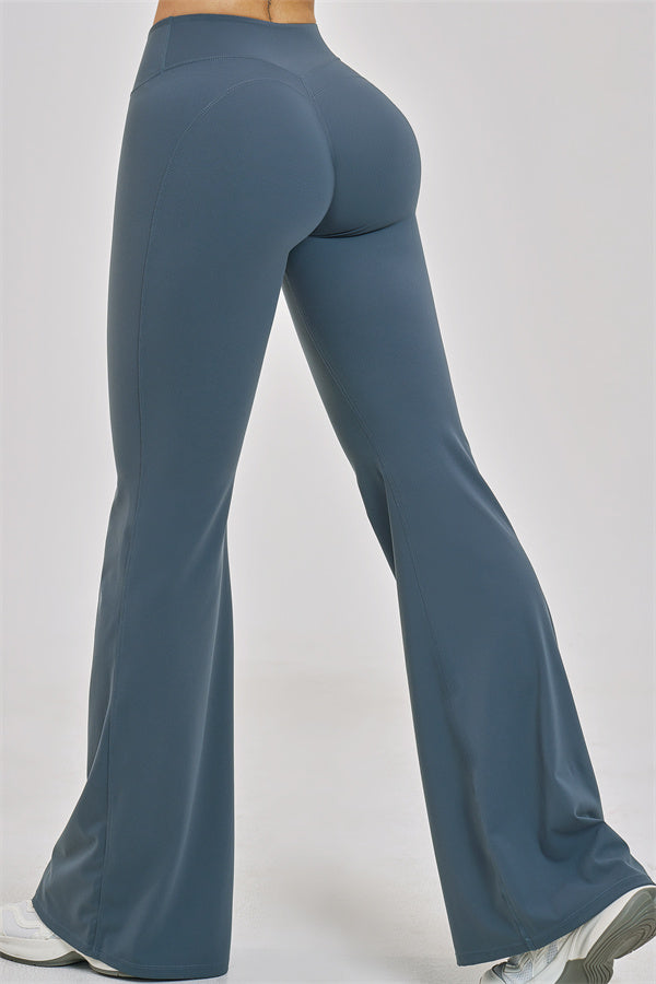 The Zenith Crop Top Flared Leggings 2-Piece Set