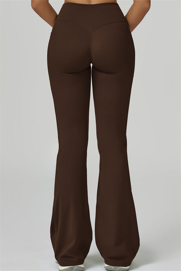 The Flourish Crop Tank Flared Leggings 2-Piece Set