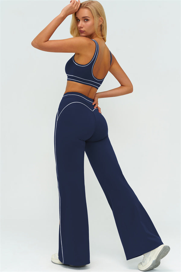 The Amara Sports Bra Flared Leggings 2-Piece Set