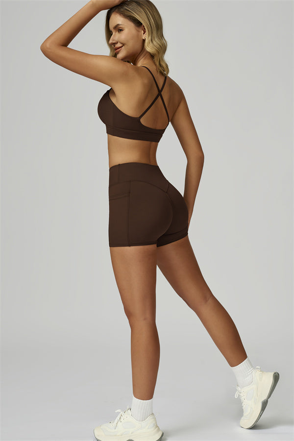 The Flourish Sports Bra Shorts 2-Piece Set