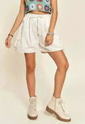 ADORA Drawstring Shorts with Pockets