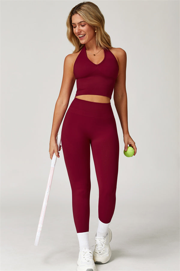 The Delight Jacket Sports Bra Leggings 3-Piece Set