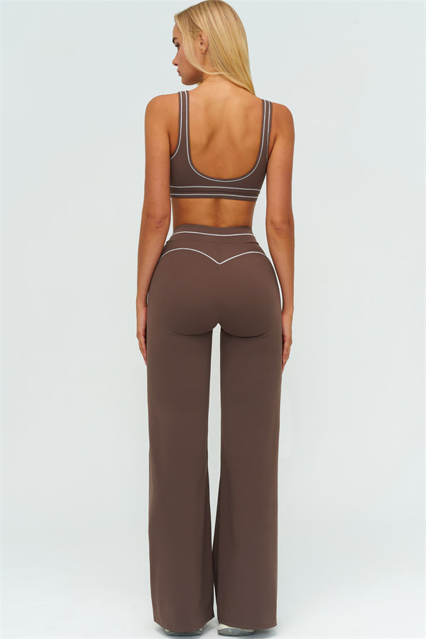 The Amara Sports Bra Flared Leggings 2-Piece Set
