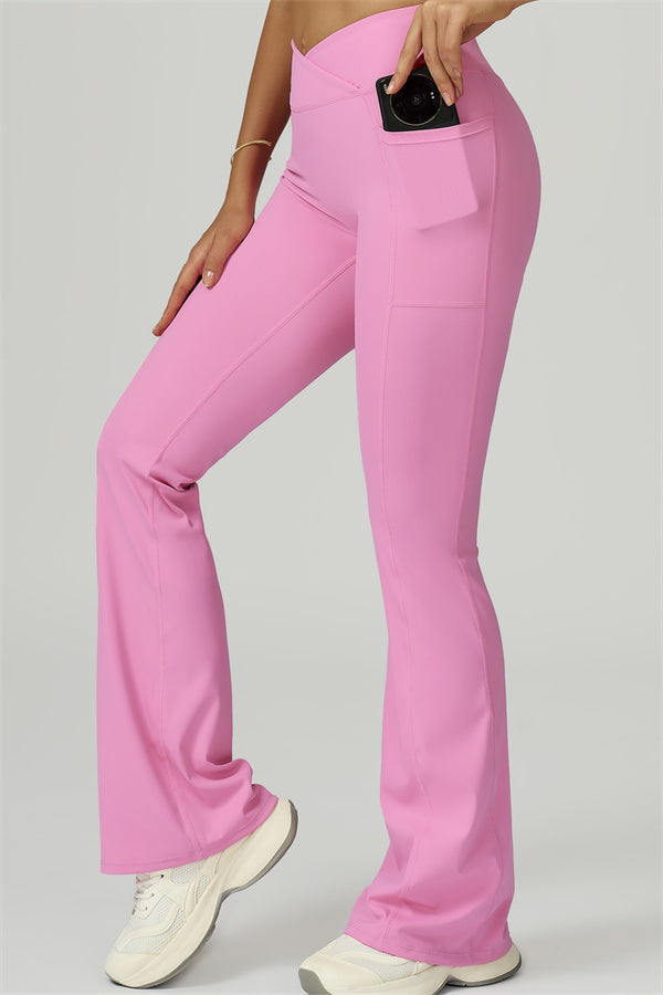 The Flourish Crop Tank Flared Leggings 2-Piece Set