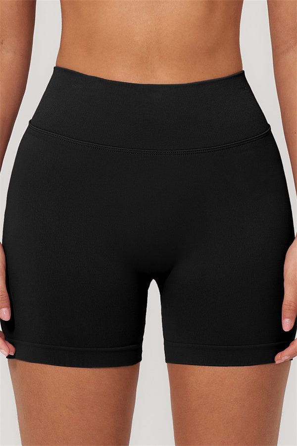 The Empower One-Shoulder Sports Bra Shorts 2-Piece Set