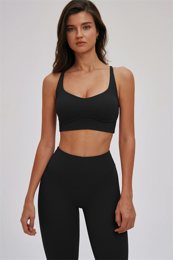 The Kinetic Cross Back Sports Bra