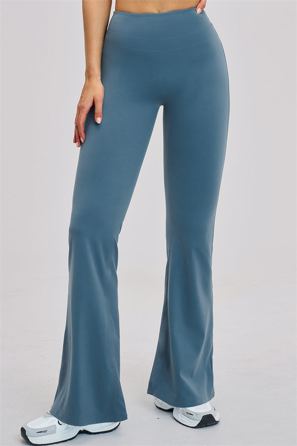 The Stride Crop Top Flared Leggings 2-Piece Set